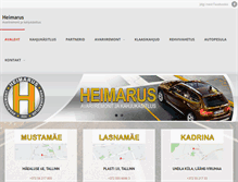Tablet Screenshot of heimarus.ee